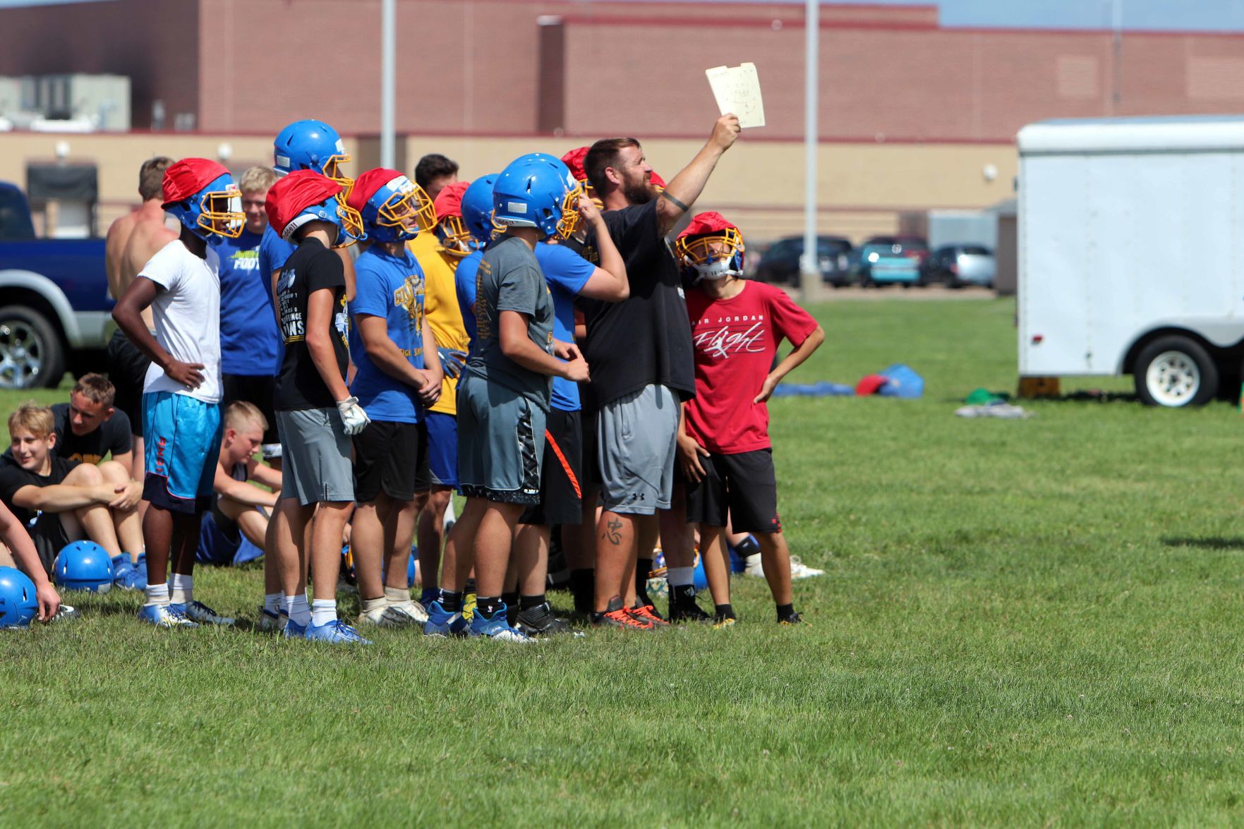 Mauston Football Practice